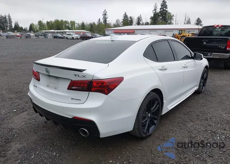 2019 Acura Tlx Tech A-Spec Pkgs from USA, damaged, VIN 19UUB3F6XKA003799
